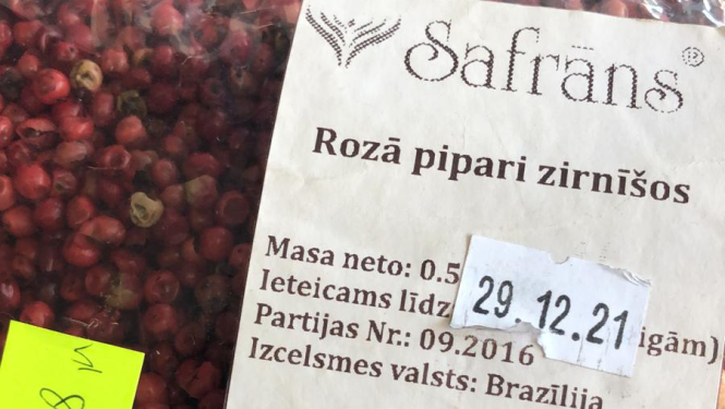 Pārkāpumi pārtikas produktu marķēšanā