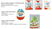 Kinder produkti