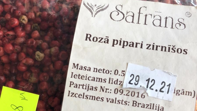 Pārkāpumi pārtikas produktu marķēšanā