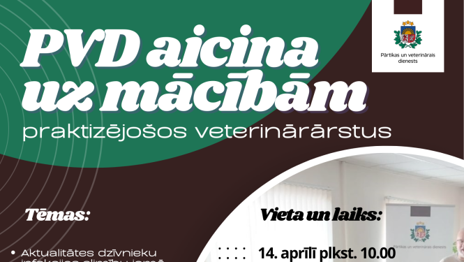 PVD aicina uz mācībām - mazais