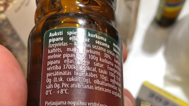 Eļļa ar beigušos termiņu