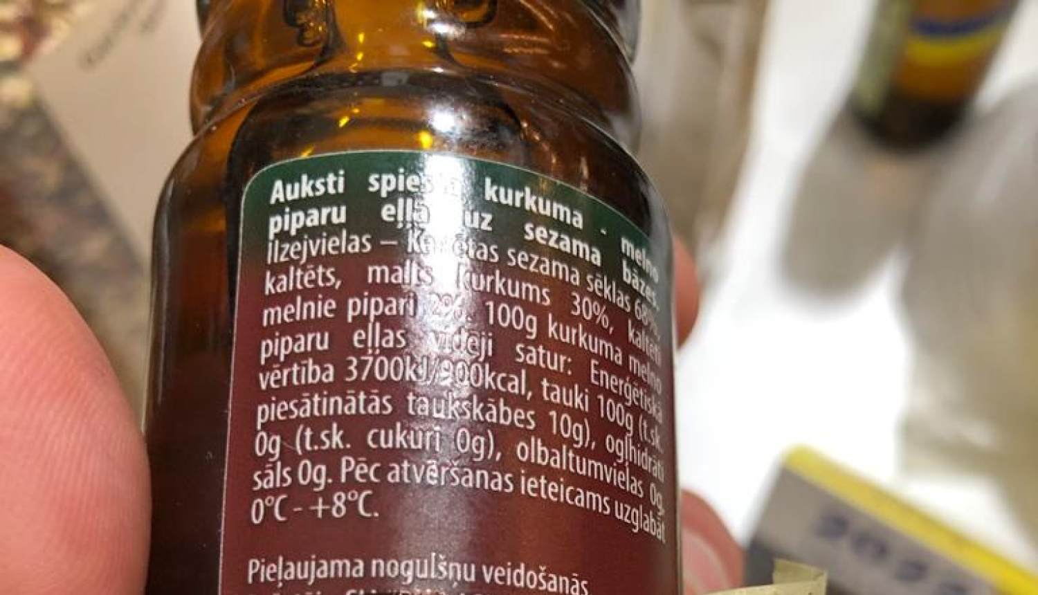 Eļļa ar beigušos termiņu