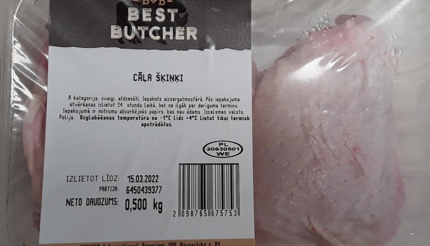 Salmonellas putnu gaļā